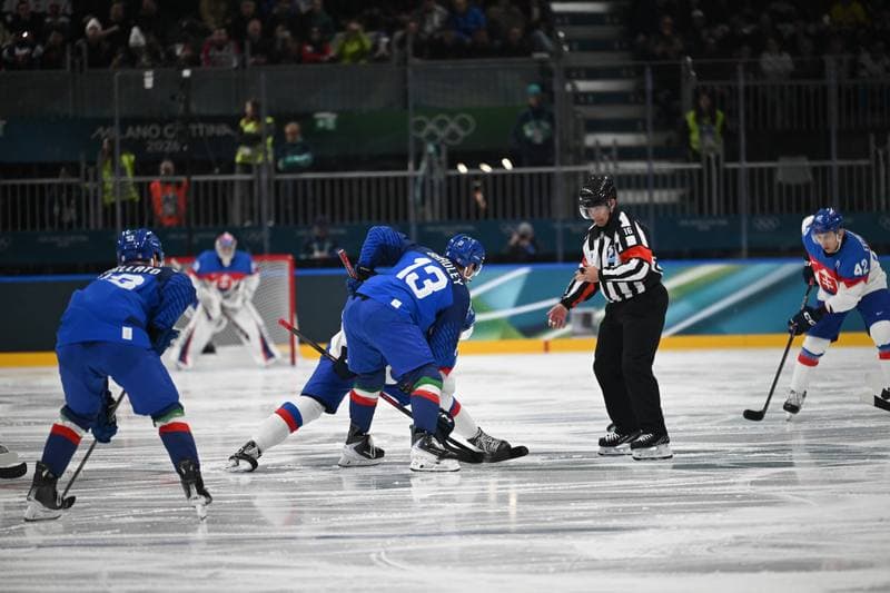 Ice Hockey. Olympic Winter Games Milano-Cortina 2026. Italia - Slovacchia. 13.02.2026