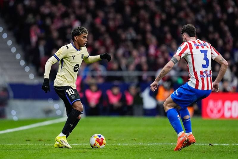 Football. Copa del Rey. Atletico Madrid - FC Barcelona. 12.02.2026