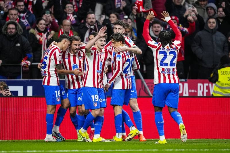 Football. Copa del Rey. Atletico Madrid - FC Barcelona. 12.02.2026