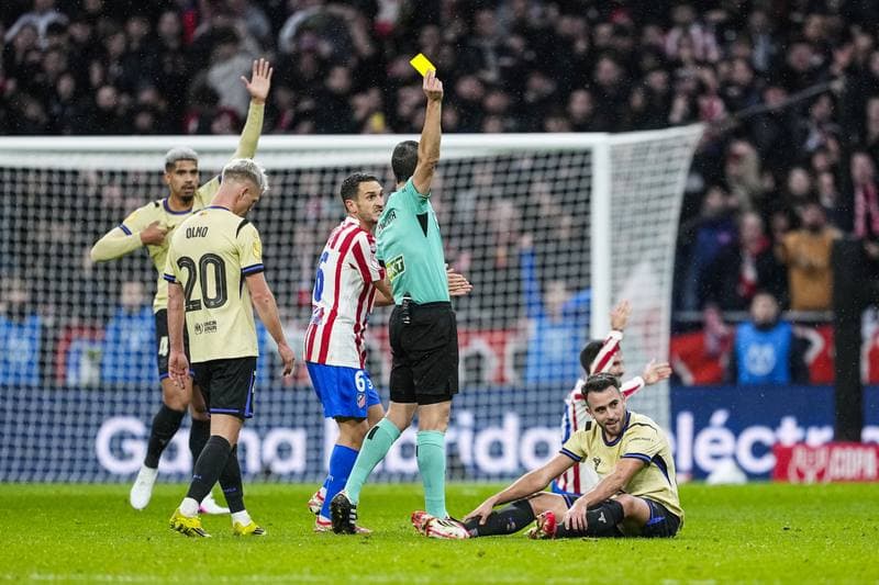 Football. Copa del Rey. Atletico Madrid - FC Barcelona. 12.02.2026