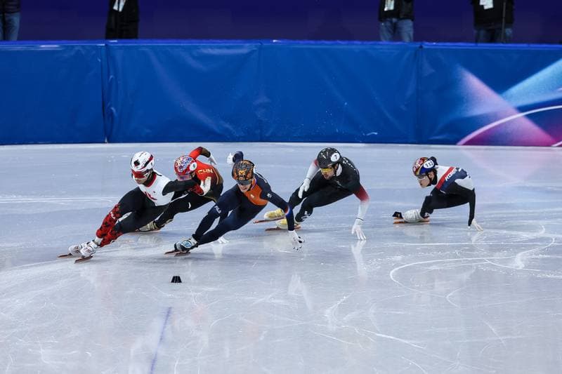 Short Track Speed Skating. Olympic Winter Games Milano-Cortina 2026. Men's 1000m Finals. 12.02.2026
