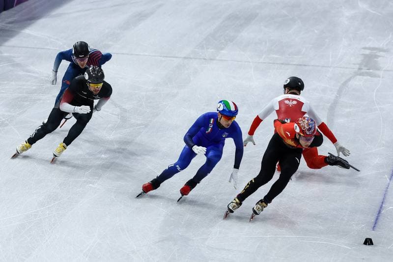 Short Track Speed Skating. Olympic Winter Games Milano-Cortina 2026. Men's 1000m Finals. 12.02.2026
