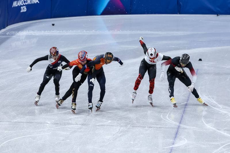 Short Track Speed Skating. Olympic Winter Games Milano-Cortina 2026. Men's 1000m Finals. 12.02.2026
