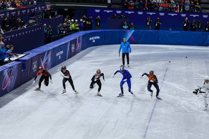 Short Track Speed Skating. Olympic Winter Games Milano-Cortina 2026. Men's 1000m Finals. 12.02.2026