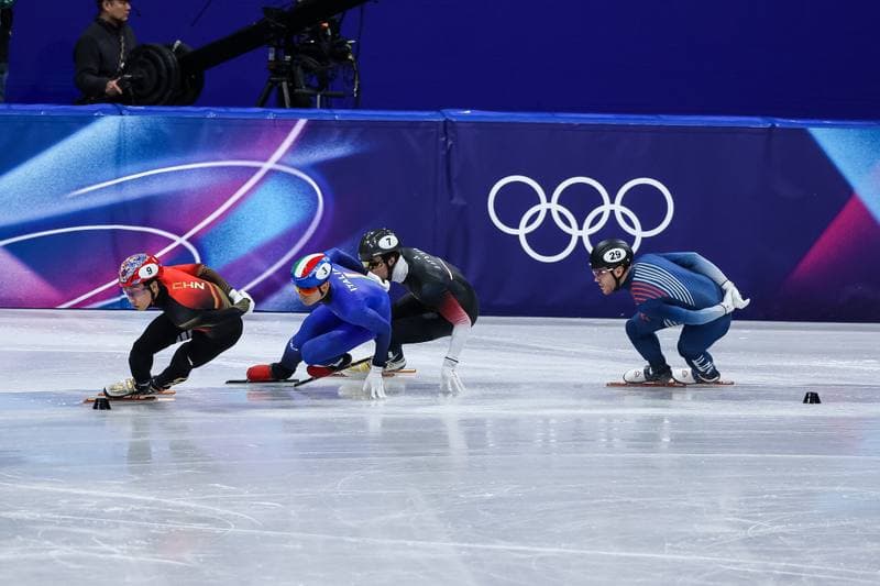 Short Track Speed Skating. Olympic Winter Games Milano-Cortina 2026. Men's 1000m Finals. 12.02.2026