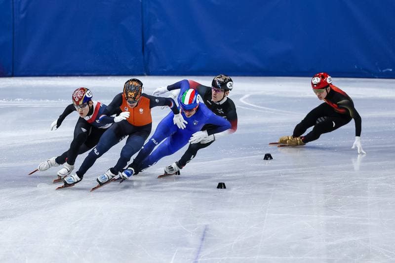 Short Track Speed Skating. Olympic Winter Games Milano-Cortina 2026. Men's 1000m Finals. 12.02.2026