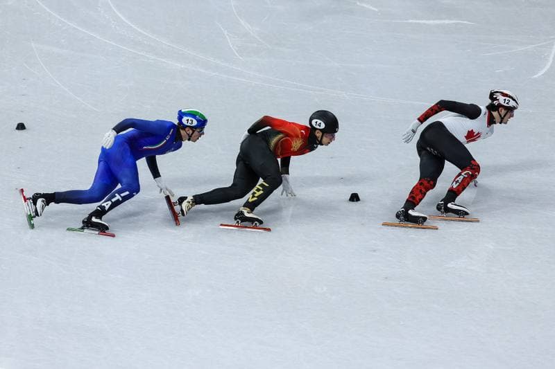 Short Track Speed Skating. Olympic Winter Games Milano-Cortina 2026. Men's 1000m Finals. 12.02.2026