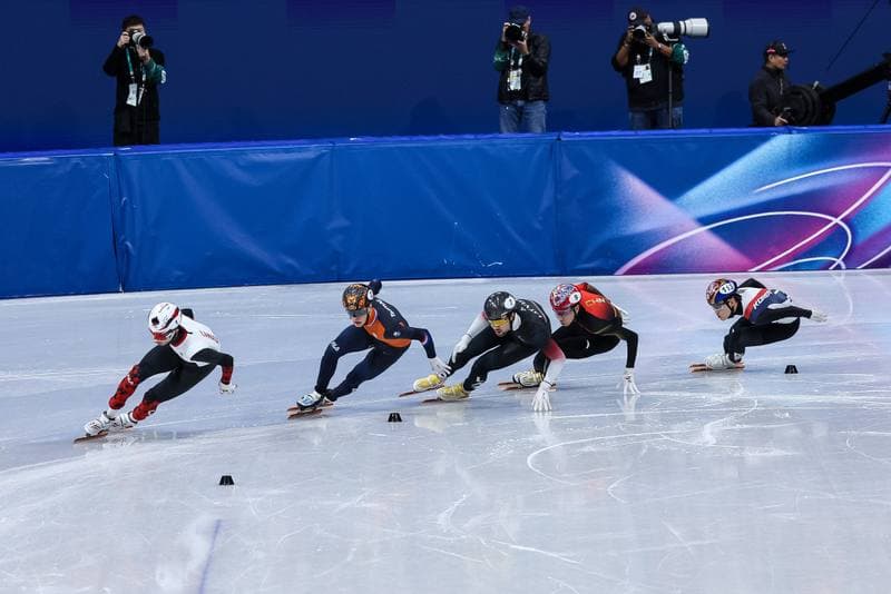 Short Track Speed Skating. Olympic Winter Games Milano-Cortina 2026. Men's 1000m Finals. 12.02.2026