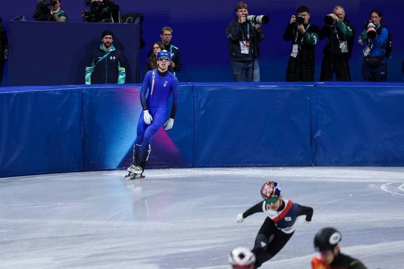 Short Track Speed Skating. Olympic Winter Games Milano-Cortina 2026. Men's 1000m Finals. 12.02.2026