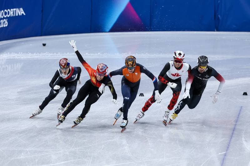 Short Track Speed Skating. Olympic Winter Games Milano-Cortina 2026. Men's 1000m Finals. 12.02.2026