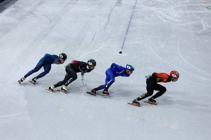 Short Track Speed Skating. Olympic Winter Games Milano-Cortina 2026. Men's 1000m Finals. 12.02.2026