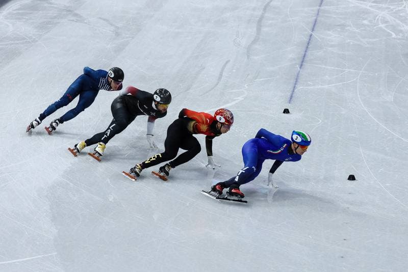 Short Track Speed Skating. Olympic Winter Games Milano-Cortina 2026. Men's 1000m Finals. 12.02.2026
