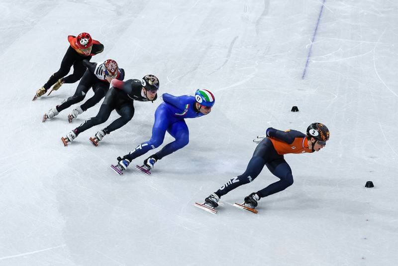 Short Track Speed Skating. Olympic Winter Games Milano-Cortina 2026. Men's 1000m Finals. 12.02.2026