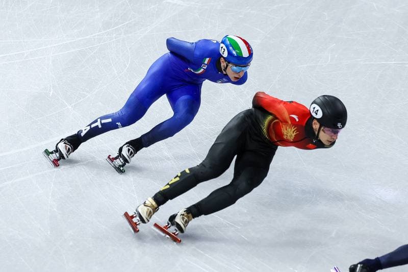 Short Track Speed Skating. Olympic Winter Games Milano-Cortina 2026. Men's 1000m Finals. 12.02.2026
