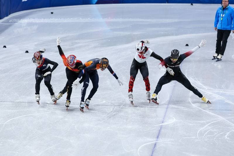 Short Track Speed Skating. Olympic Winter Games Milano-Cortina 2026. Men's 1000m Finals. 12.02.2026