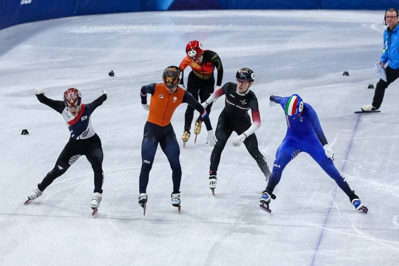 Short Track Speed Skating. Olympic Winter Games Milano-Cortina 2026. Men's 1000m Finals. 12.02.2026