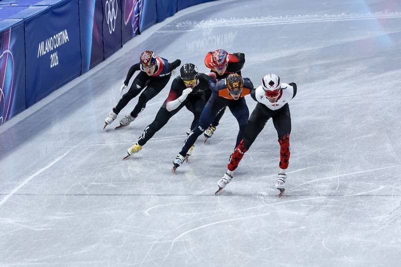 Short Track Speed Skating. Olympic Winter Games Milano-Cortina 2026. Men's 1000m Finals. 12.02.2026