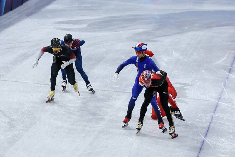 Short Track Speed Skating. Olympic Winter Games Milano-Cortina 2026. Men's 1000m Finals. 12.02.2026