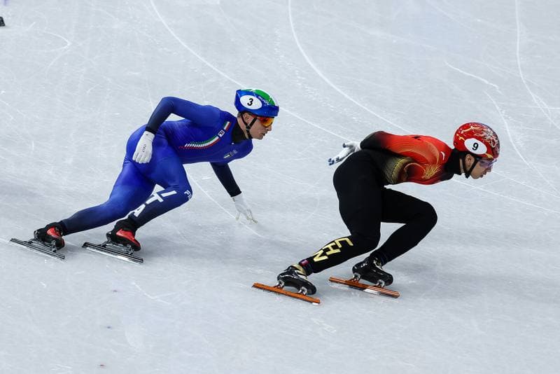 Short Track Speed Skating. Olympic Winter Games Milano-Cortina 2026. Men's 1000m Finals. 12.02.2026