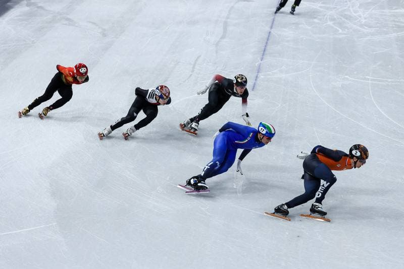 Short Track Speed Skating. Olympic Winter Games Milano-Cortina 2026. Men's 1000m Finals. 12.02.2026
