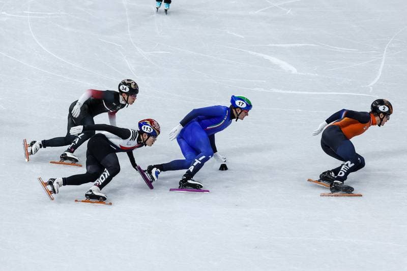 Short Track Speed Skating. Olympic Winter Games Milano-Cortina 2026. Men's 1000m Finals. 12.02.2026