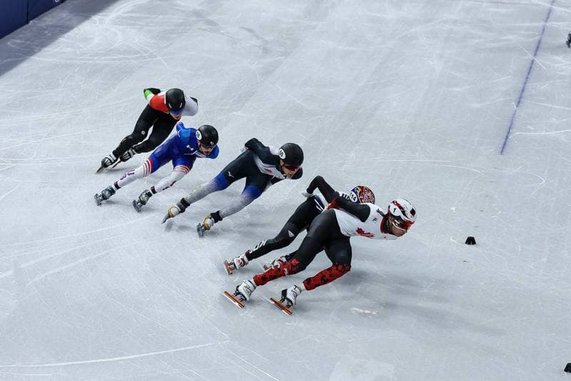Short Track Speed Skating. Olympic Winter Games Milano-Cortina 2026. Men's 1000m Finals. 12.02.2026