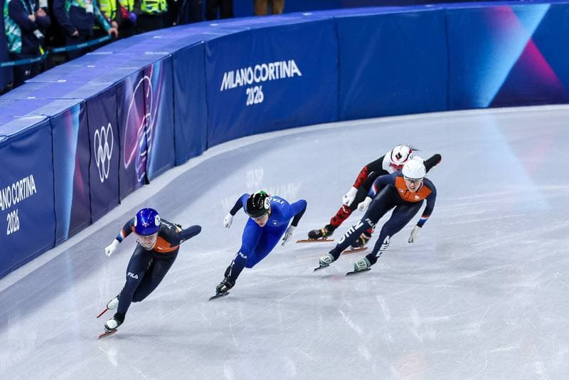 Short Track Speed Skating. Olympic Winter Games Milano-Cortina 2026. Women's 500m Finals. 12.02.2026