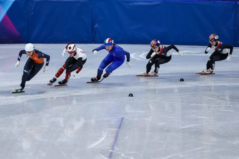 Short Track Speed Skating. Olympic Winter Games Milano-Cortina 2026. Women's 500m Finals. 12.02.2026