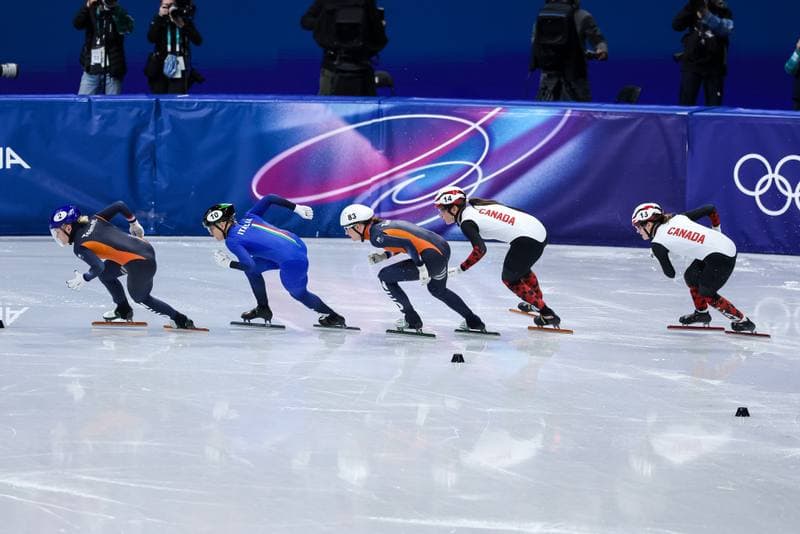 Short Track Speed Skating. Olympic Winter Games Milano-Cortina 2026. Women's 500m Finals. 12.02.2026