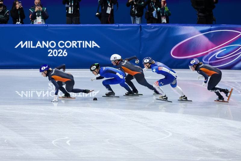 Short Track Speed Skating. Olympic Winter Games Milano-Cortina 2026. Women's 500m Finals. 12.02.2026