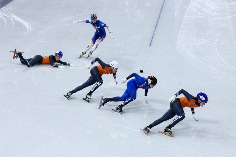 Short Track Speed Skating. Olympic Winter Games Milano-Cortina 2026. Women's 500m Finals. 12.02.2026