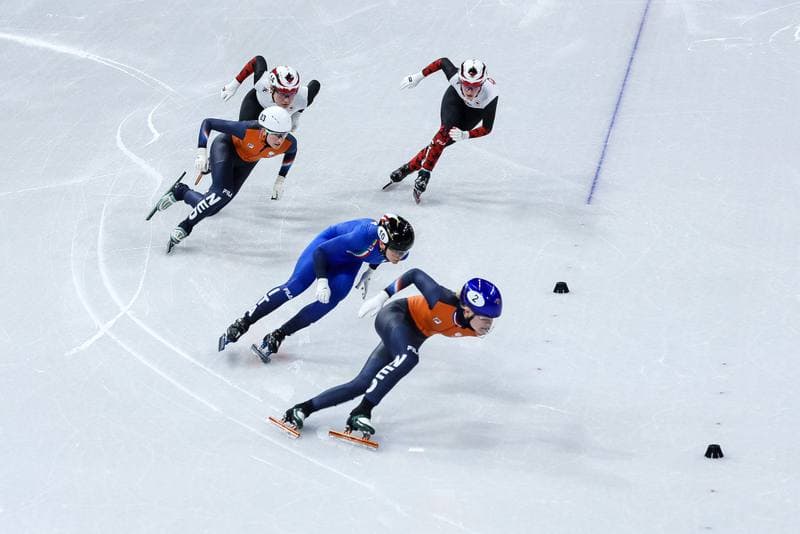Short Track Speed Skating. Olympic Winter Games Milano-Cortina 2026. Women's 500m Finals. 12.02.2026