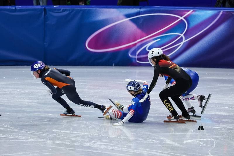 Short Track Speed Skating. Olympic Winter Games Milano-Cortina 2026. Women's 500m Finals. 12.02.2026