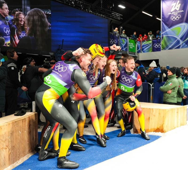 Luge. Olympic Winter Games Milano-Cortina 2026. Team Relay. 12.02.2026