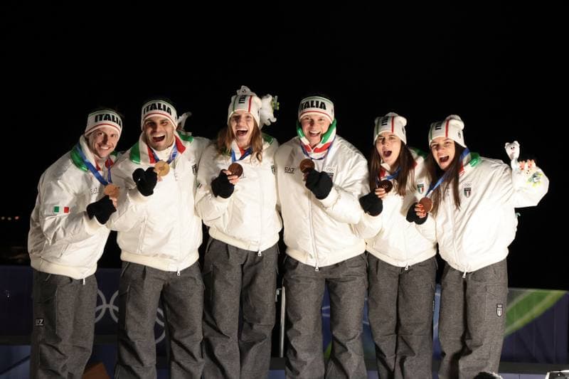 Luge. Olympic Winter Games Milano-Cortina 2026. Team Relay. 12.02.2026