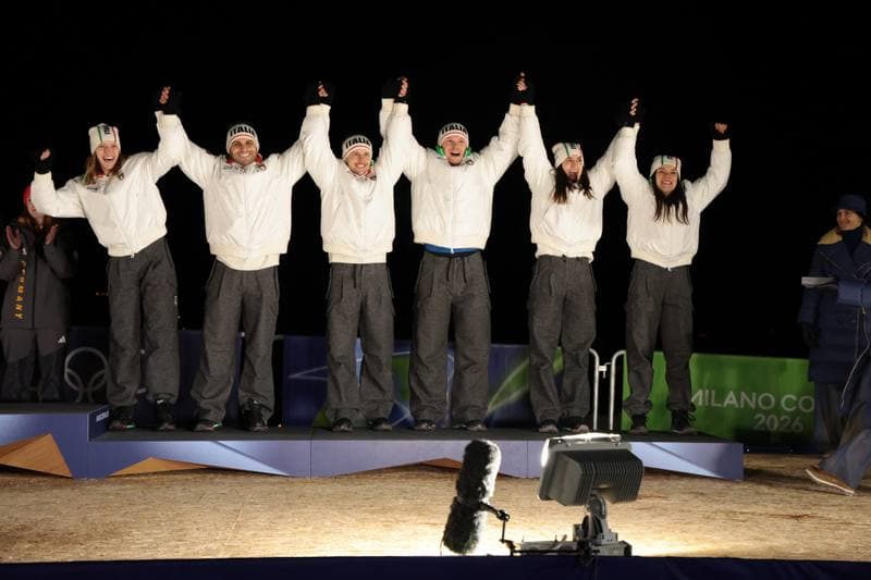 Luge. Olympic Winter Games Milano-Cortina 2026. Team Relay. 12.02.2026