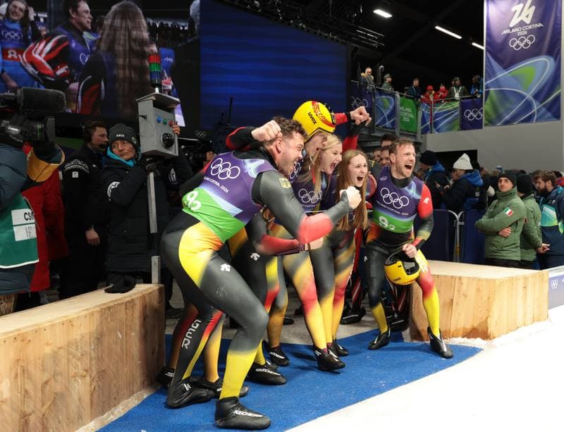 Luge. Olympic Winter Games Milano-Cortina 2026. Team Relay. 12.02.2026
