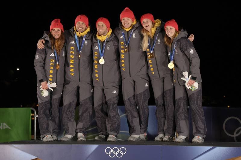 Luge. Olympic Winter Games Milano-Cortina 2026. Team Relay. 12.02.2026