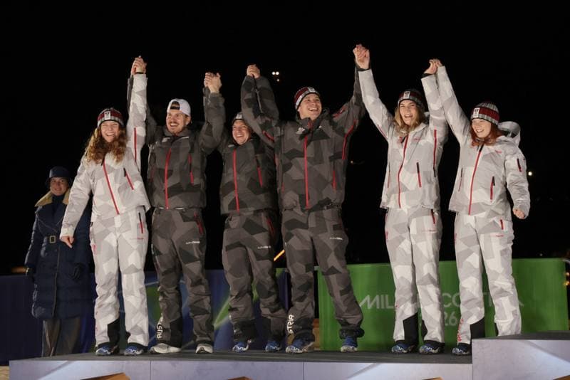 Luge. Olympic Winter Games Milano-Cortina 2026. Team Relay. 12.02.2026