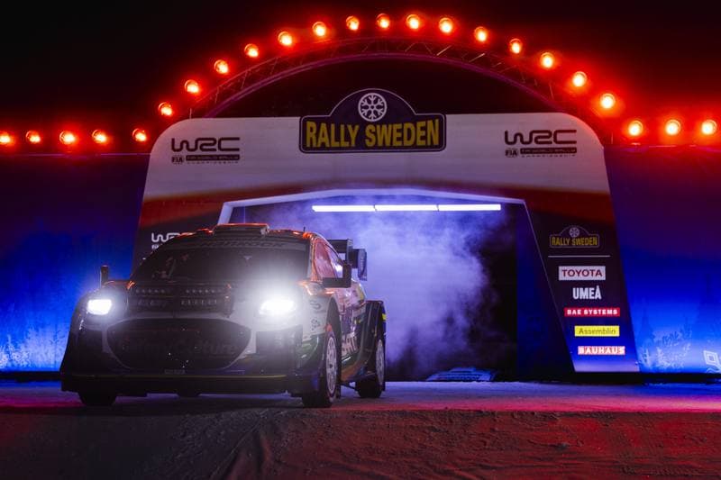 Motorsport. WRC. Rally Sweden. 12.02.2026