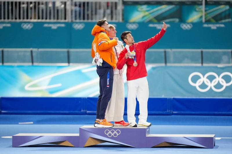 Speed Skating. Olympic Winter Games Milano Cortina 2026. Medal Ceremony. 11.02.2026