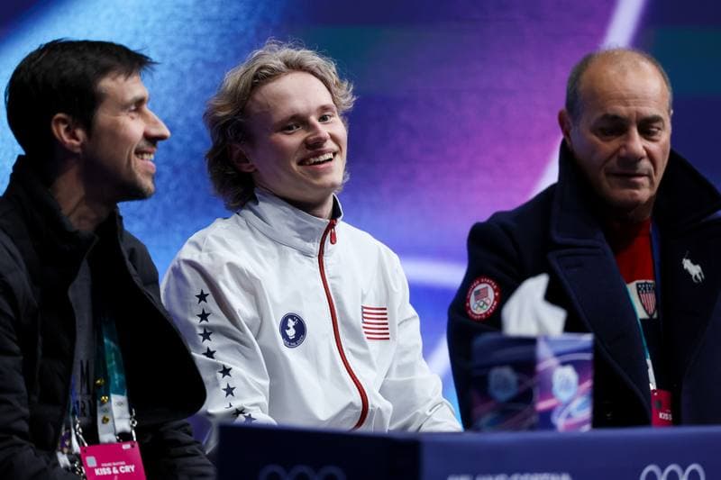 Figure Skating. Milano Cortina 2026 Winter Olympics. Matteo Rizzo. 08.02.2026