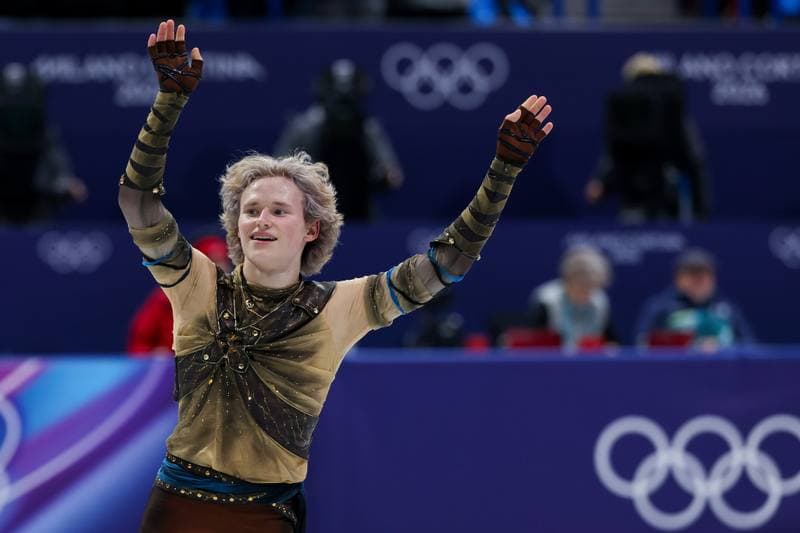 Figure Skating. Milano Cortina 2026 Winter Olympics. Matteo Rizzo. 08.02.2026