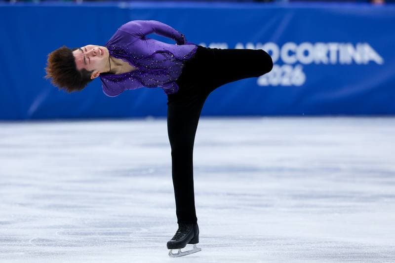 Figure Skating. Milano Cortina 2026 Winter Olympics. Matteo Rizzo. 08.02.2026