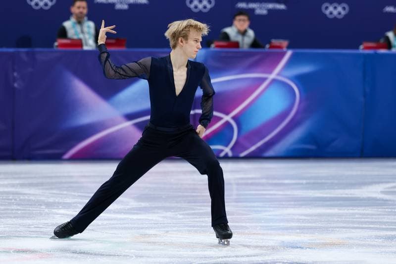 Figure Skating. Milano Cortina 2026 Winter Olympics. Matteo Rizzo. 08.02.2026