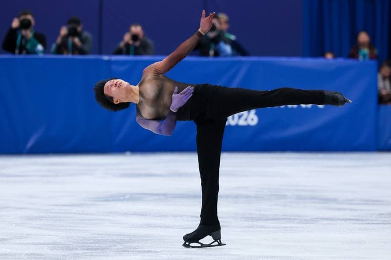 Figure Skating. Milano Cortina 2026 Winter Olympics. Matteo Rizzo. 08.02.2026