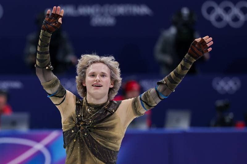 Figure Skating. Milano Cortina 2026 Winter Olympics. Matteo Rizzo. 08.02.2026