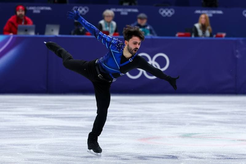 Figure Skating. Milano Cortina 2026 Winter Olympics. Matteo Rizzo. 08.02.2026