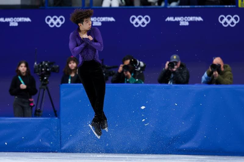 Figure Skating. Milano Cortina 2026 Winter Olympics. Matteo Rizzo. 08.02.2026