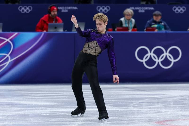 Figure Skating. Milano Cortina 2026 Winter Olympics. Matteo Rizzo. 08.02.2026